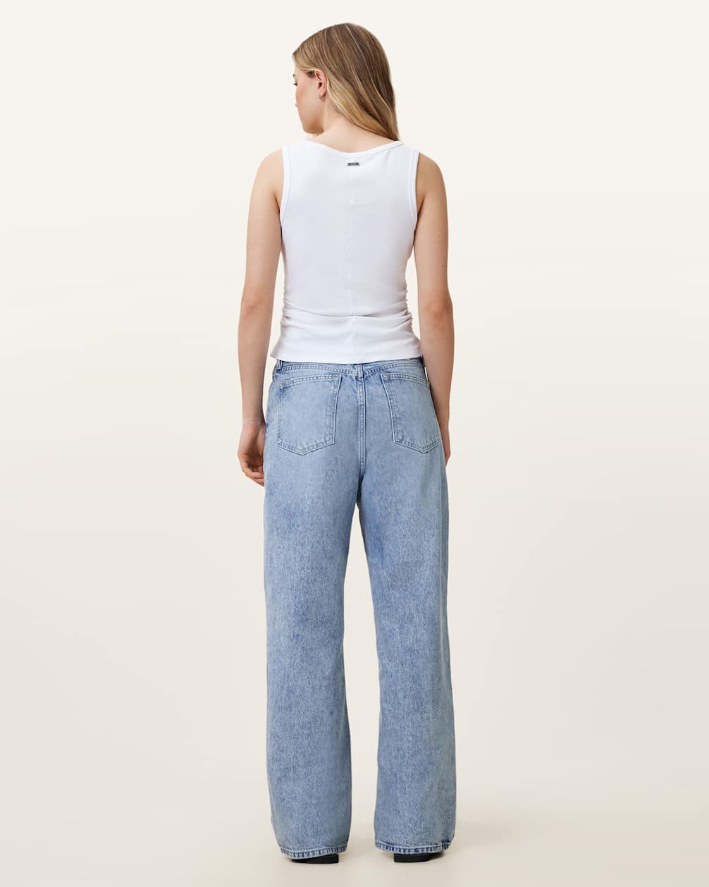 Women's Gray Denim Pants