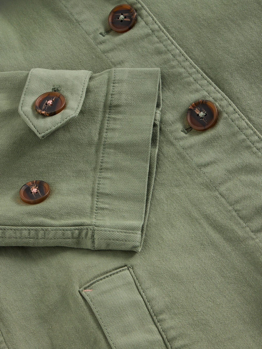 Women's Green Oakleigh Denim Coat