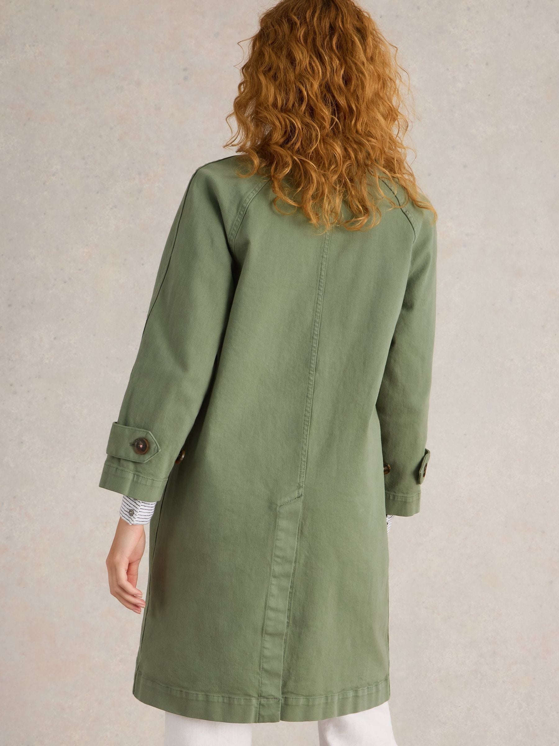 Women's Green Oakleigh Denim Coat