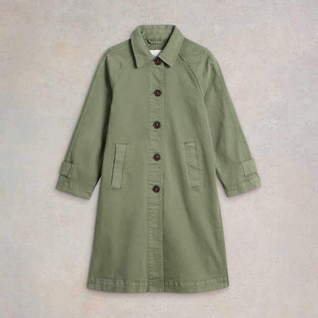 Women's Green Oakleigh Denim Coat
