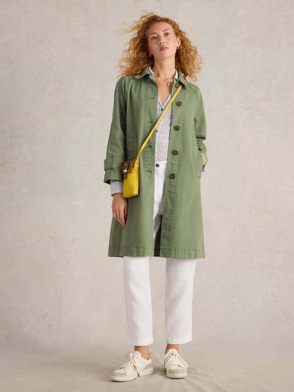 Women's Green Oakleigh Denim Coat