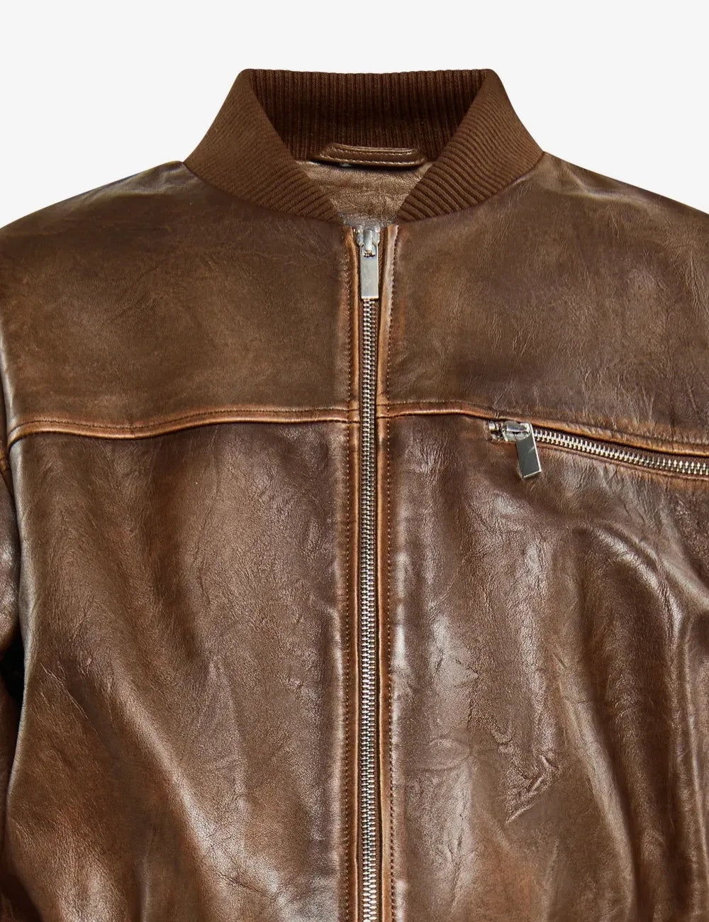 Women's Heritage Brown Aviator Bomber Leather Jacket