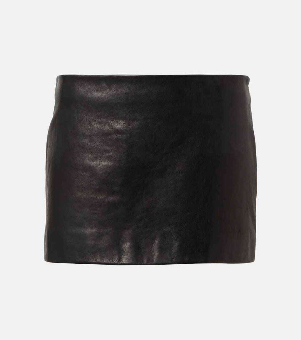 Women's Jett  Mini Leather Skirt