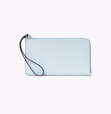 Women's L Zip Wristlet Leather Wallet