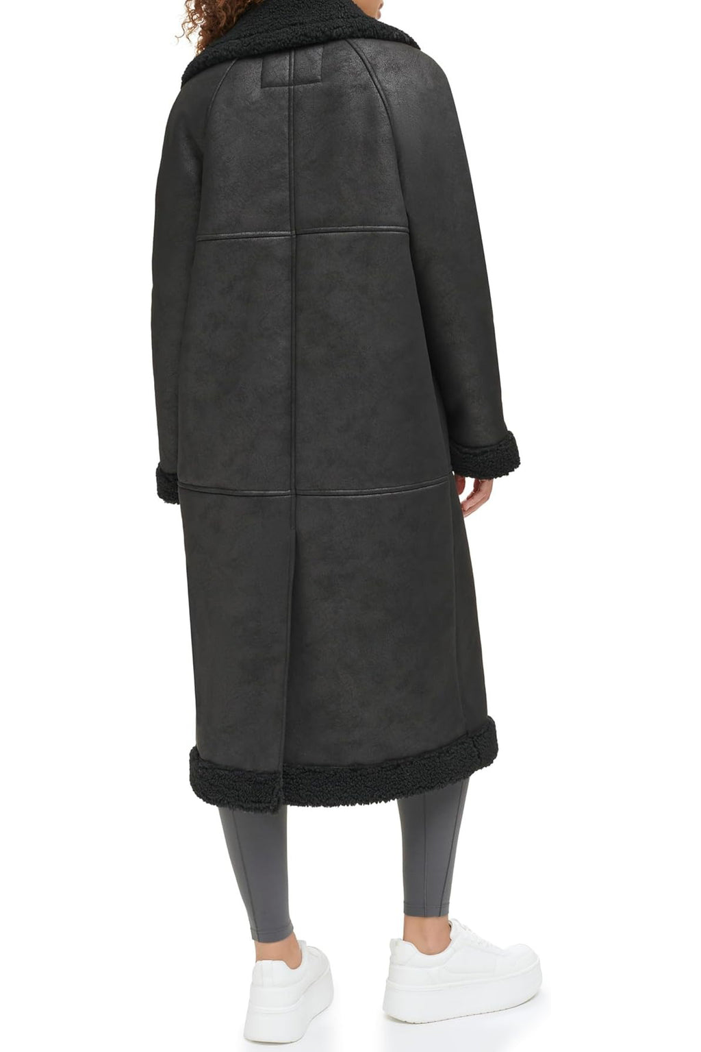 Women's Levi's Fox Fur & Shearling Leather Coat