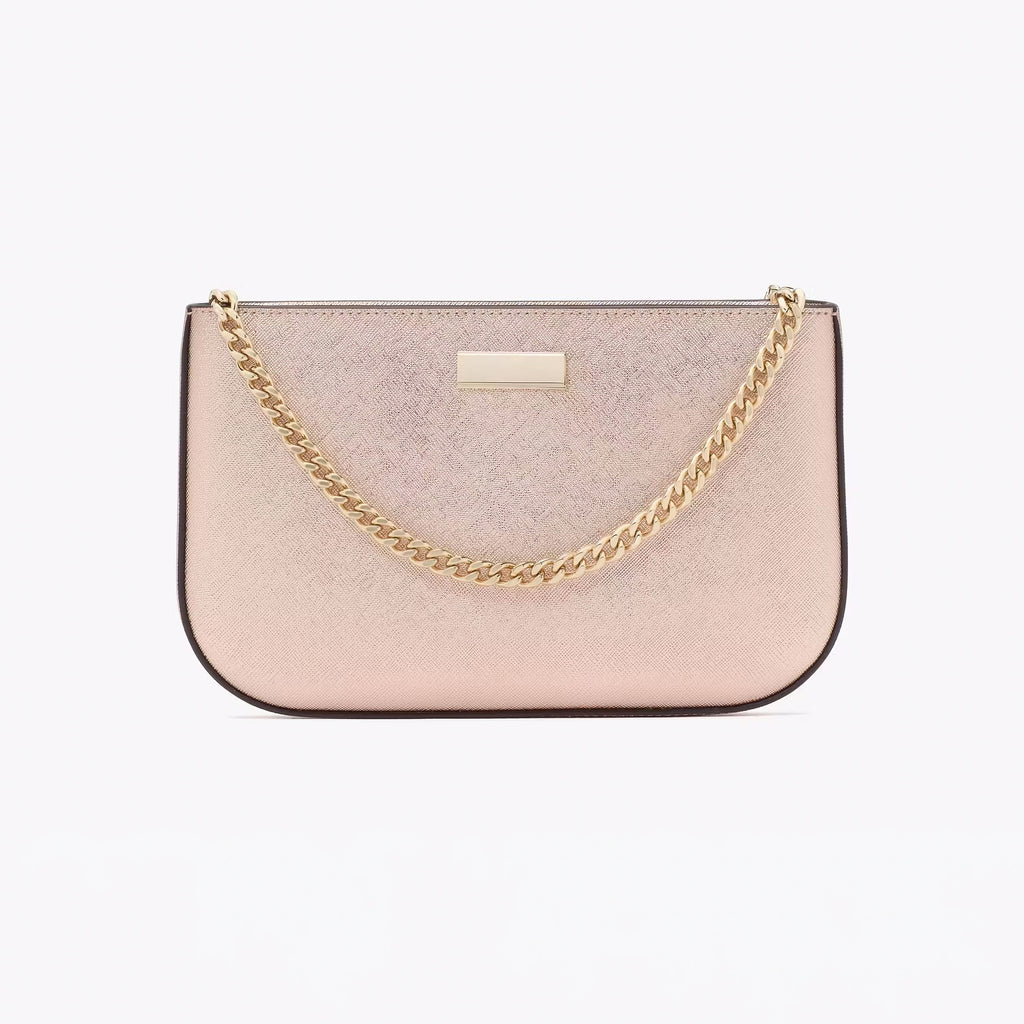 Women's Metallic Lilly Pochette Leather Wallet