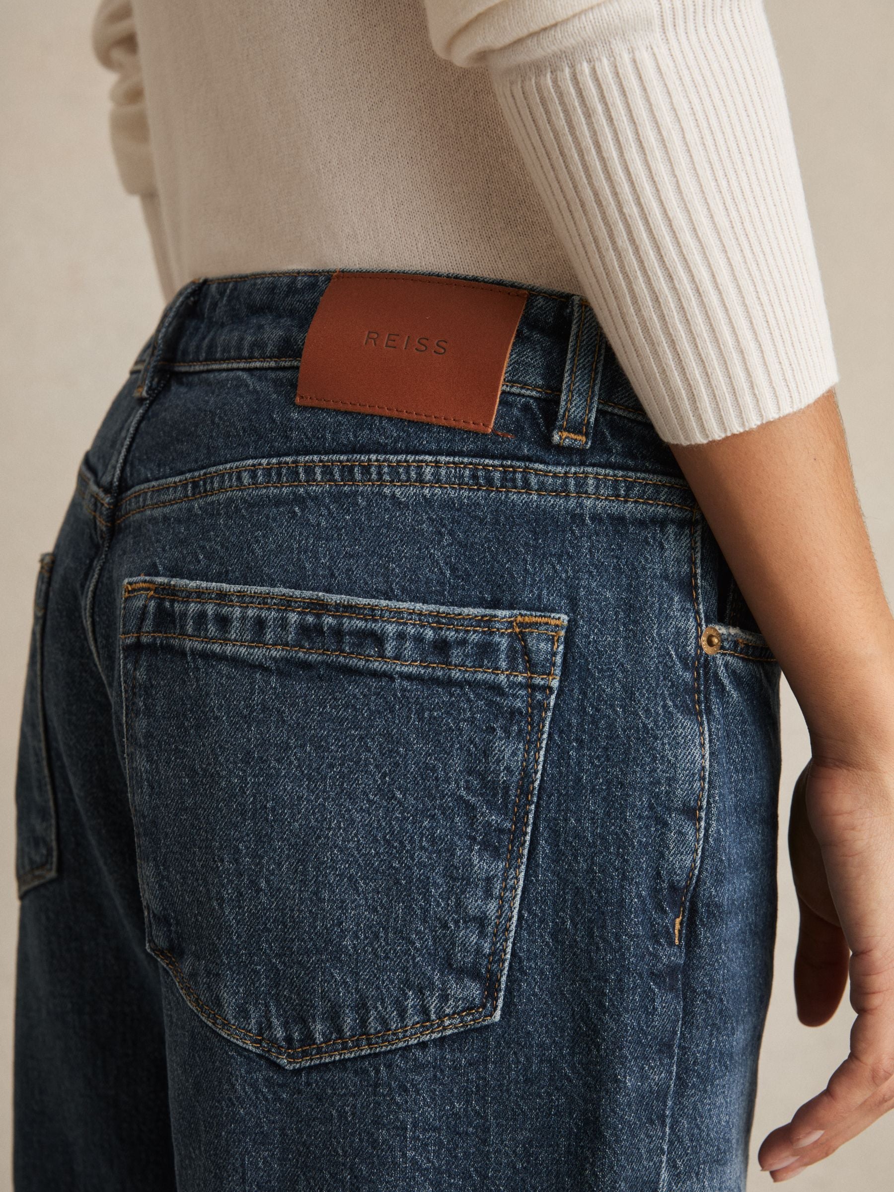 Women's Mid Rise Straight Leg Pants