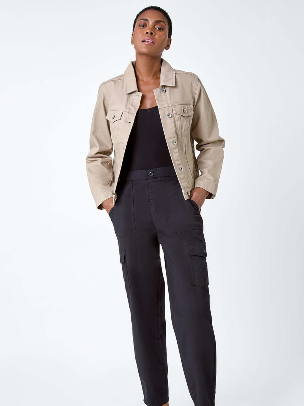 Women's Natural Denim Jacket