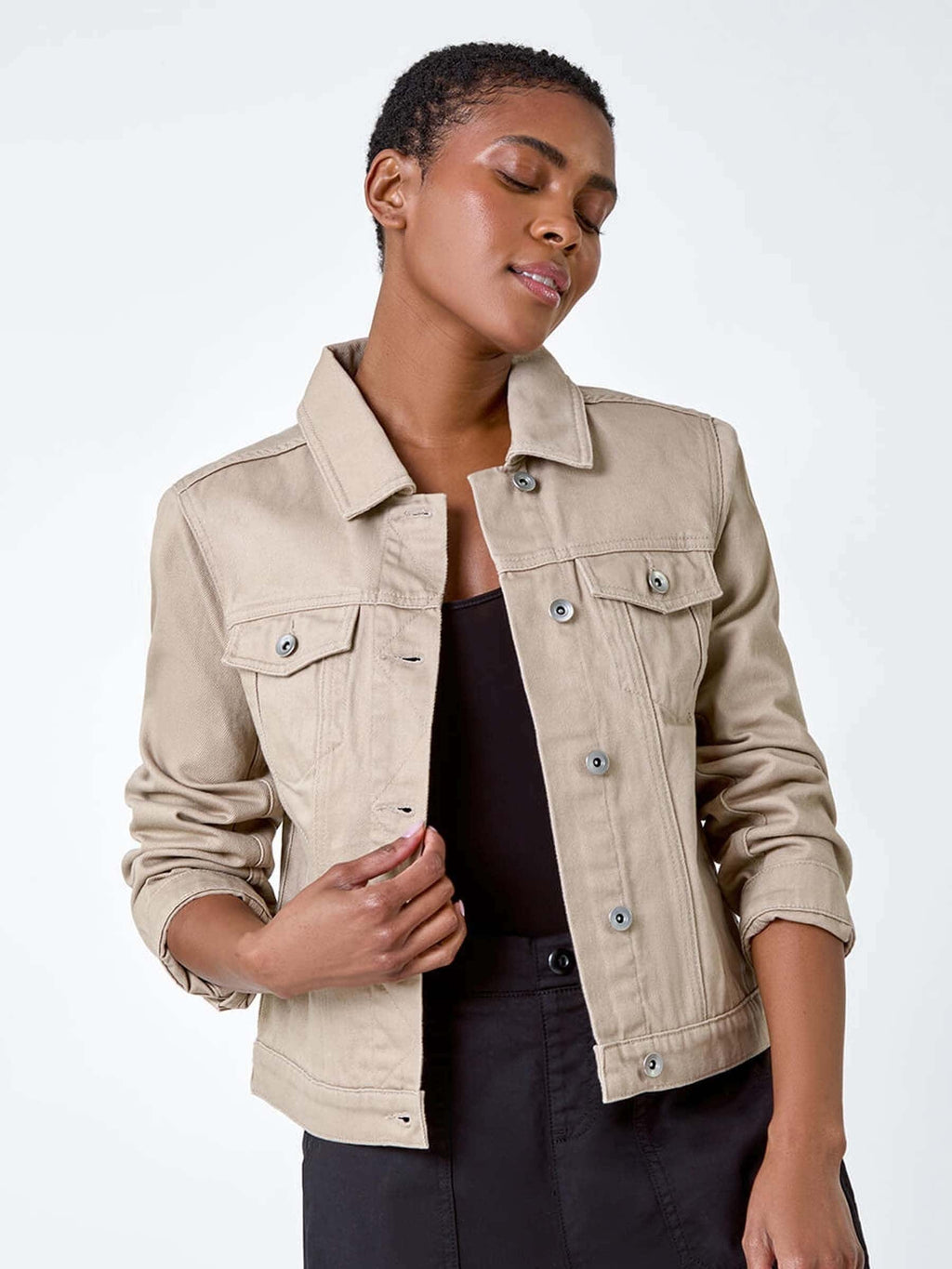 Women's Natural Denim Jacket