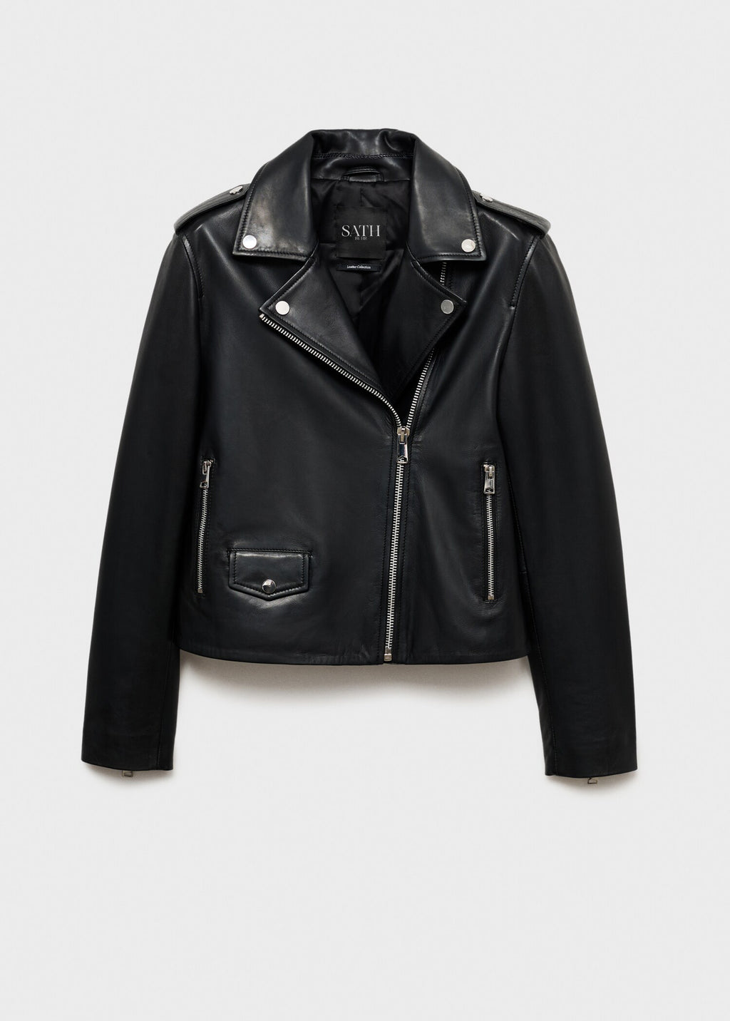 Women's Ovine Leather Biker Jacket