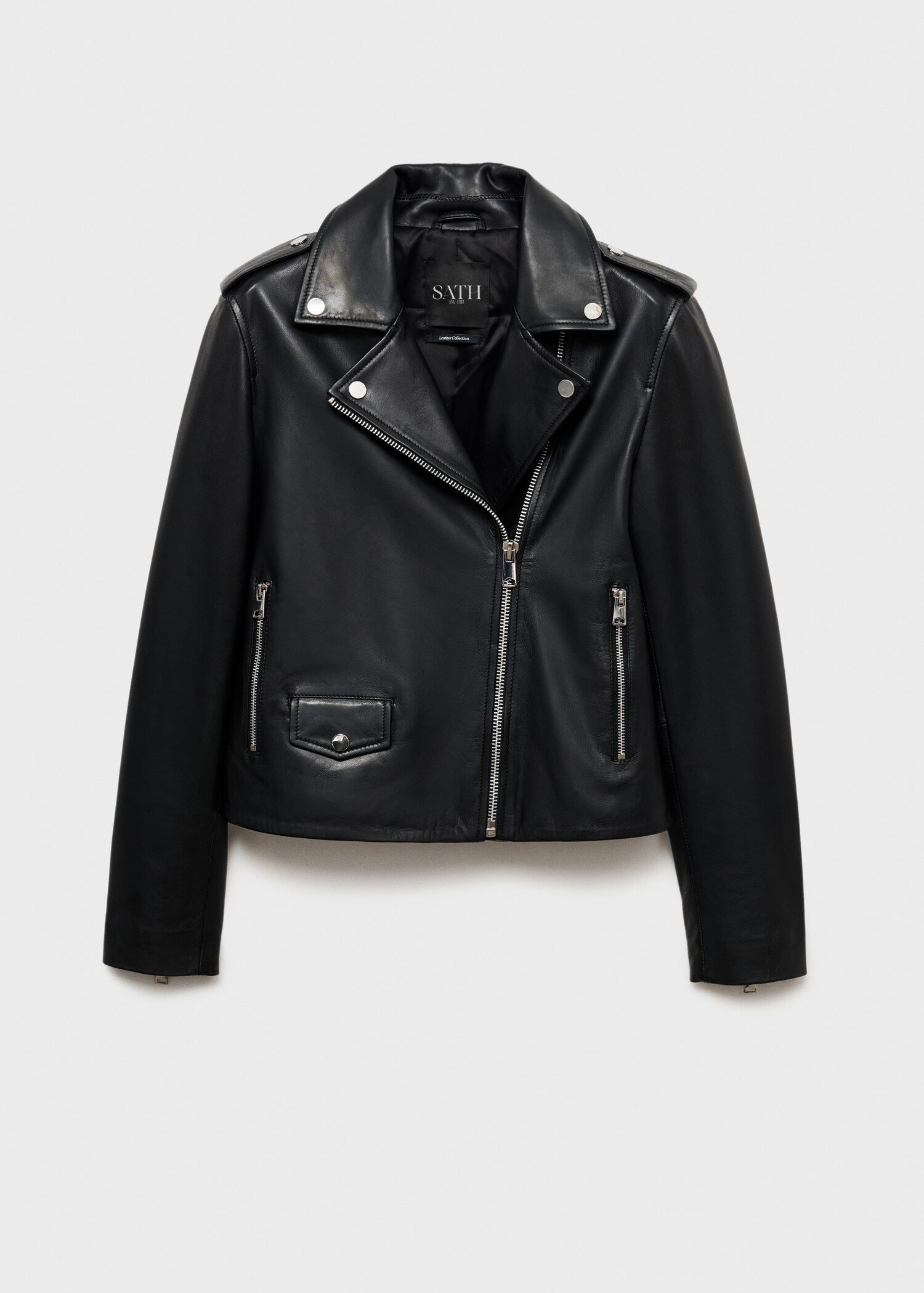 Women's Ovine Leather Biker Jacket