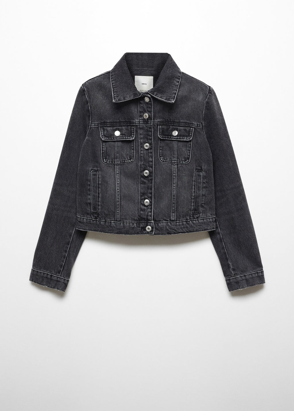 Women's Pocketed Denim Jacket