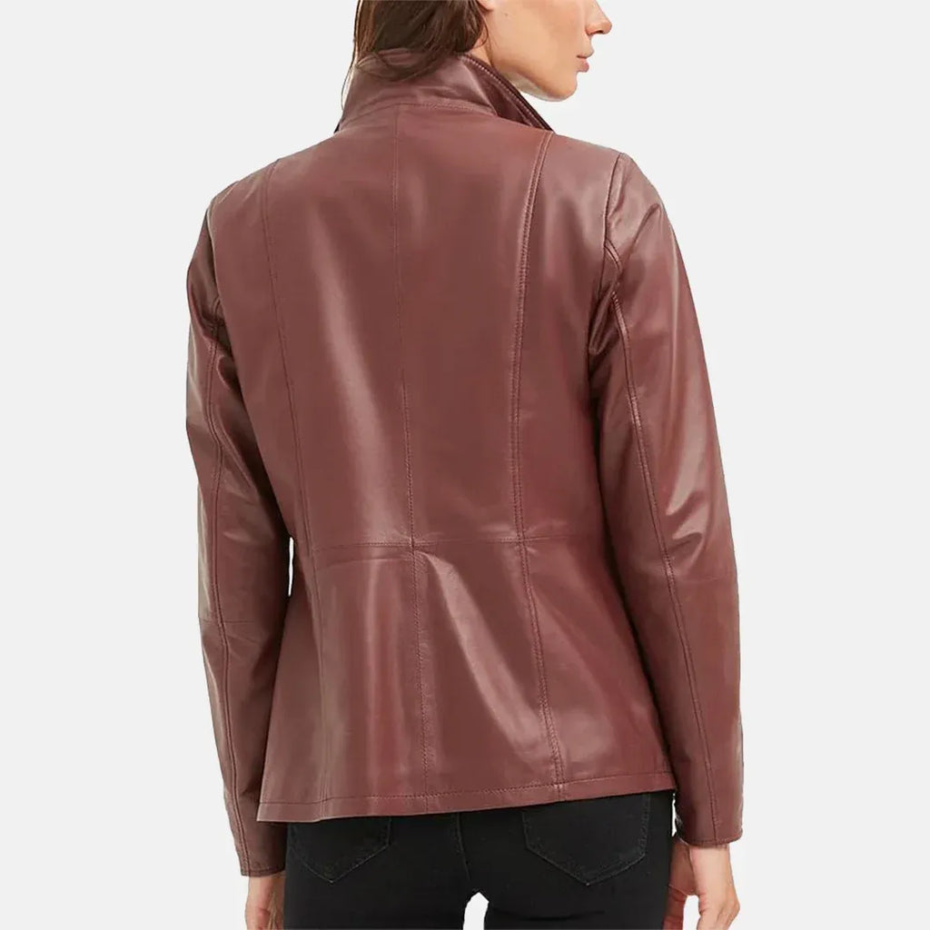 Women's Posh Leather Blazer