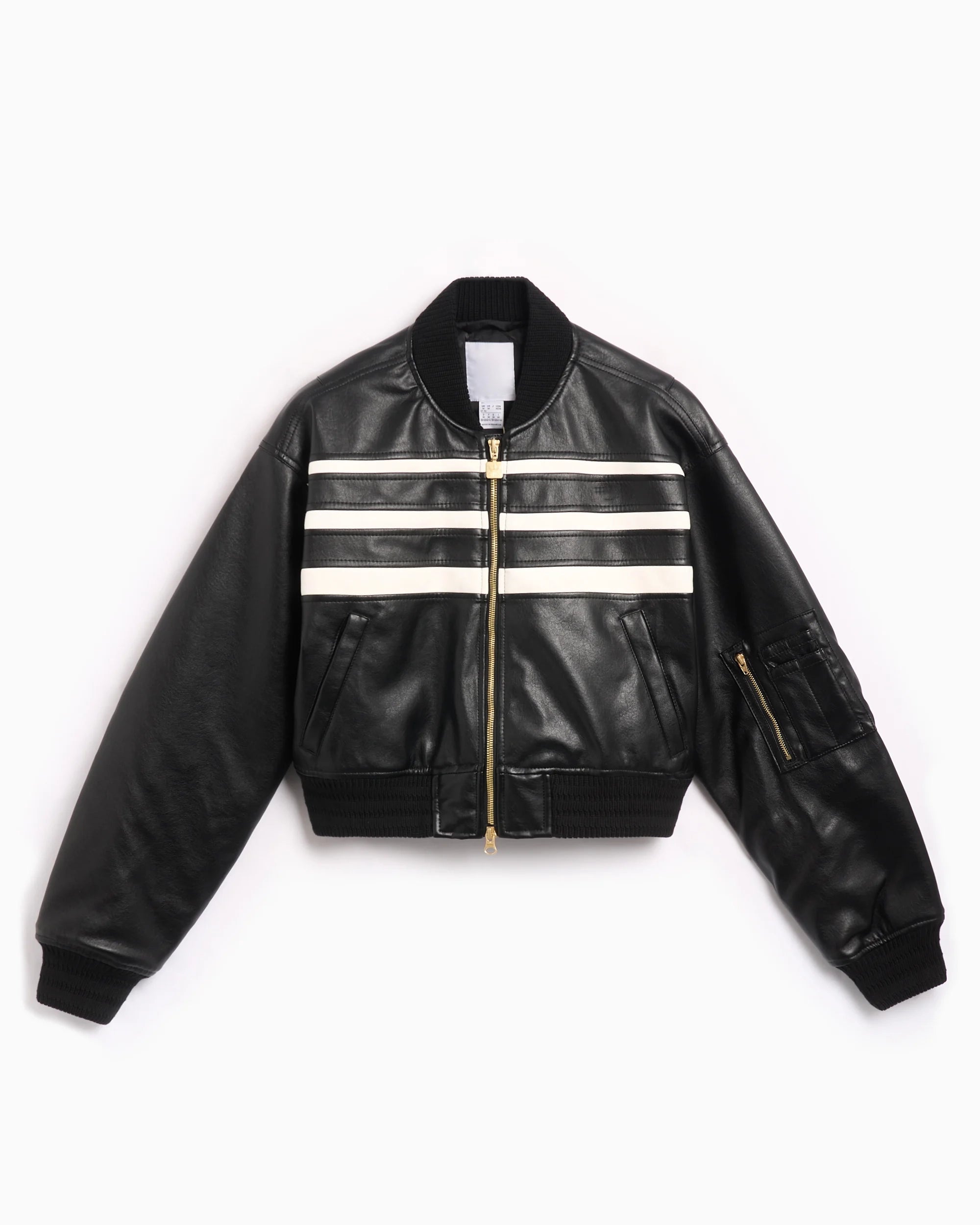 Women's Premium Aviator Bomber Leather Jacket