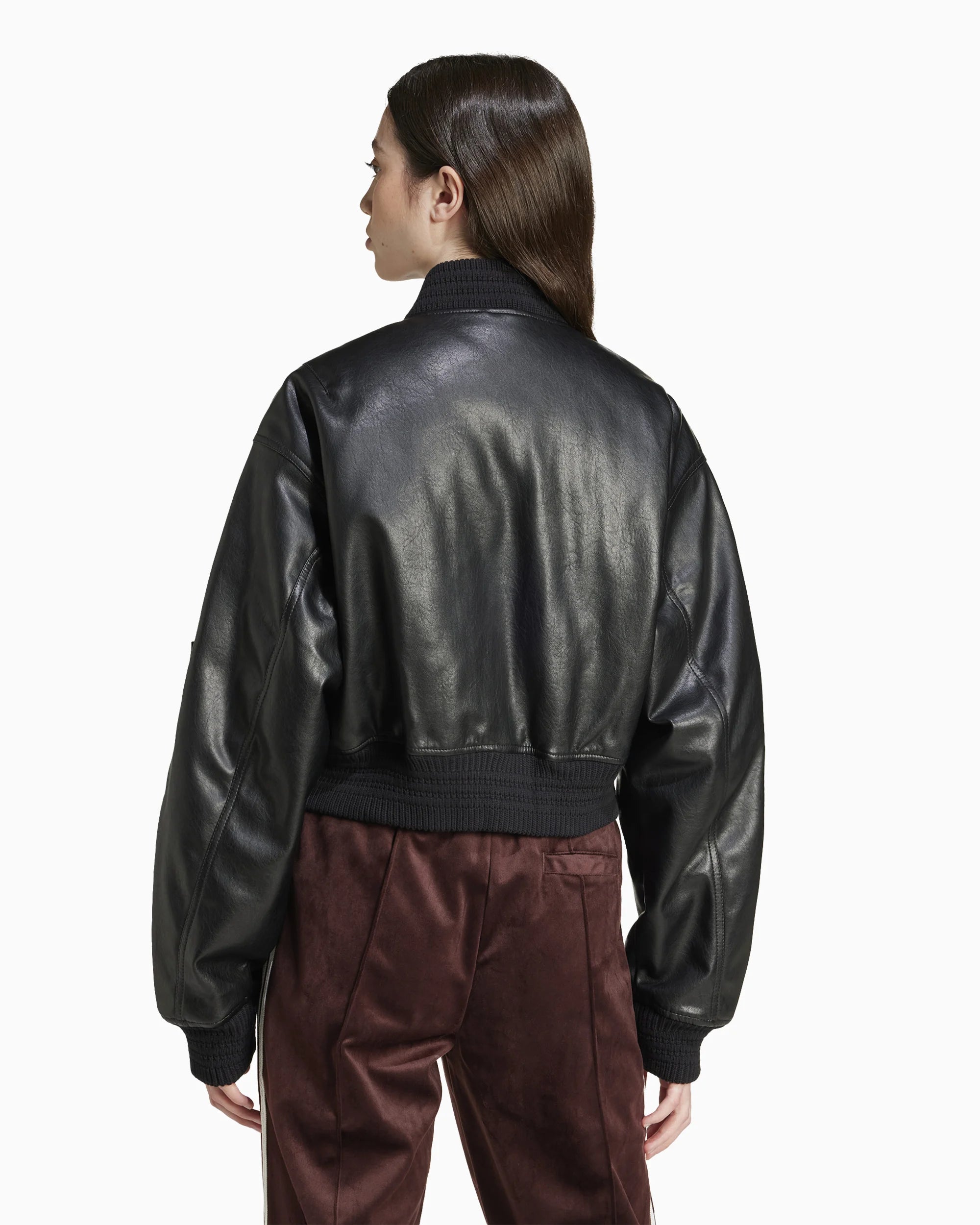 Women's Premium Aviator Bomber Leather Jacket