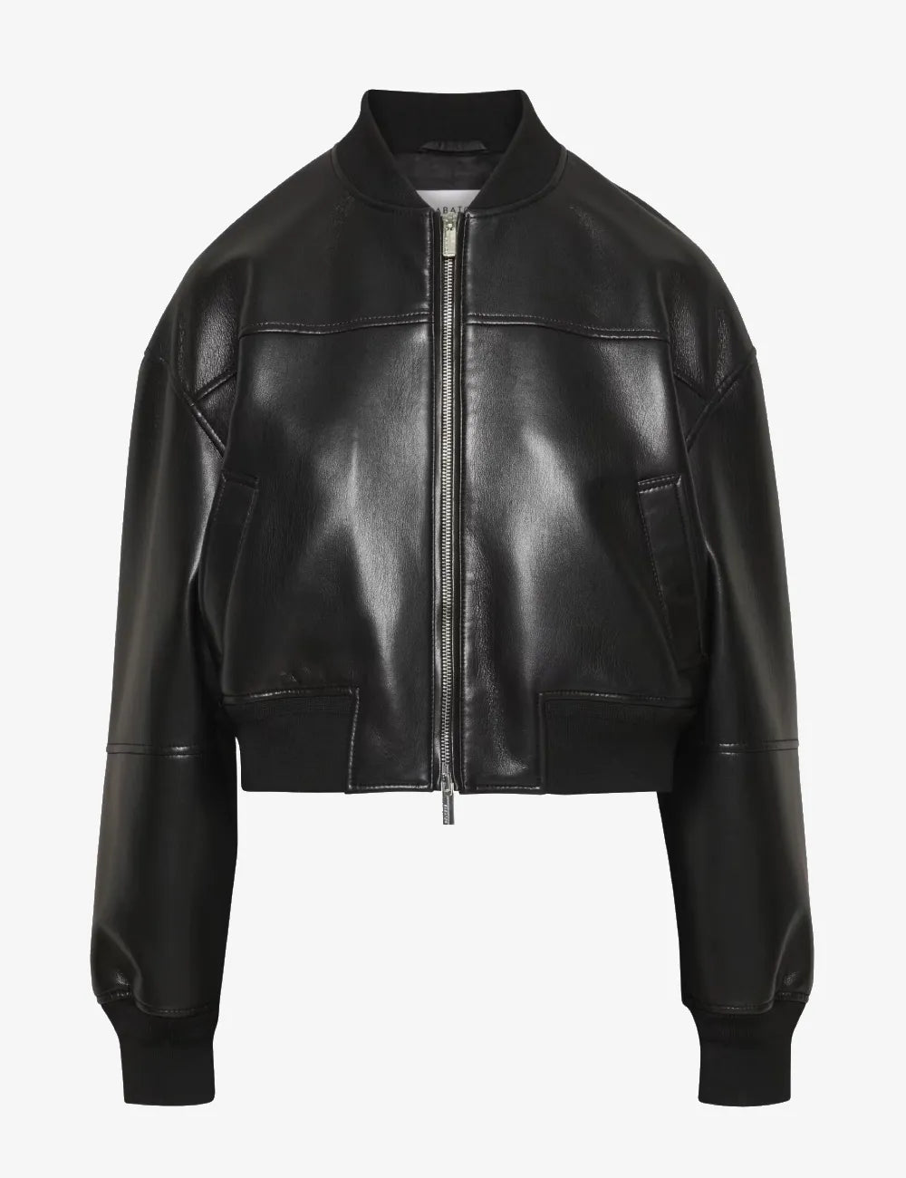 Women's Eclipse Luxe Bomber Leather Jacket