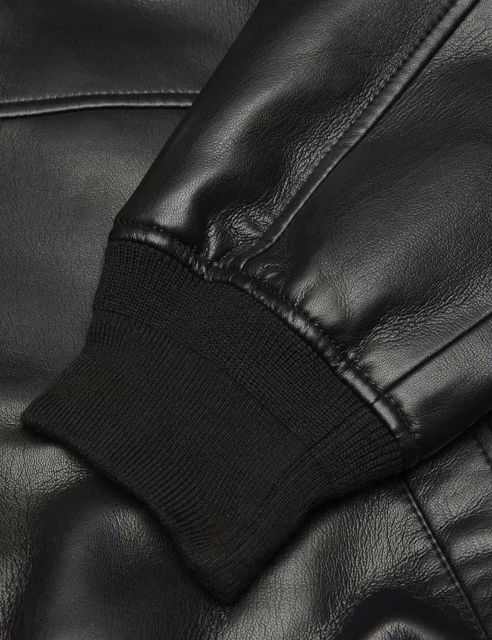 Women's Eclipse Luxe Bomber Leather Jacket