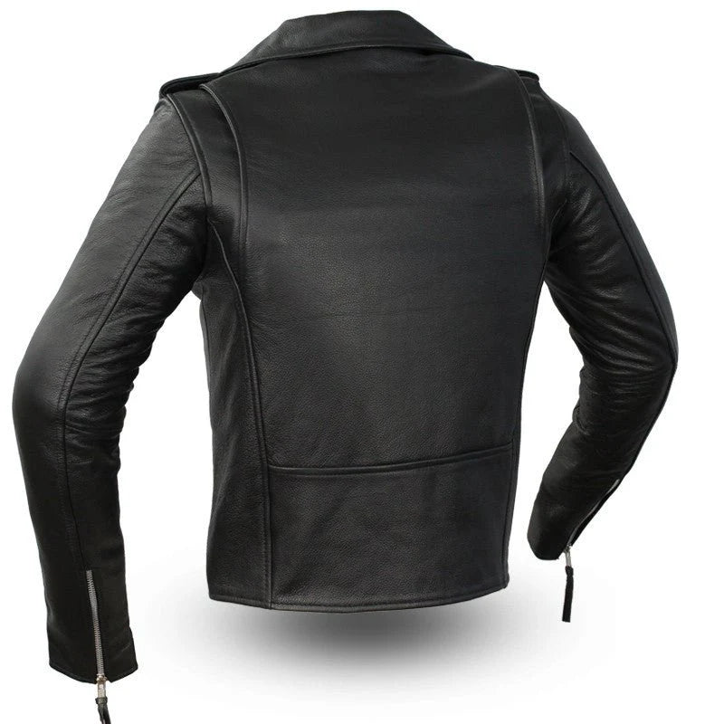 Women's Rockstar Motorcycle Leather Jacket
