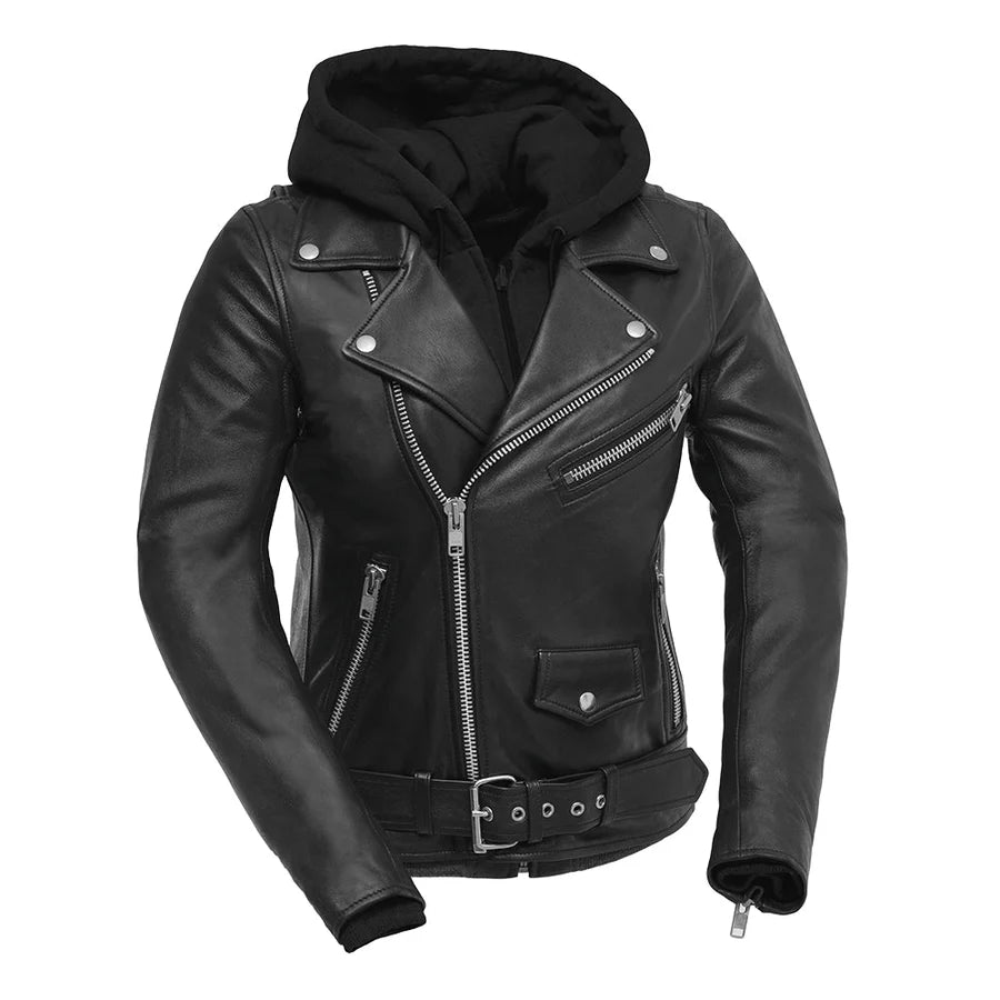 Women's Ryman Motorcycle Leather Jacket
