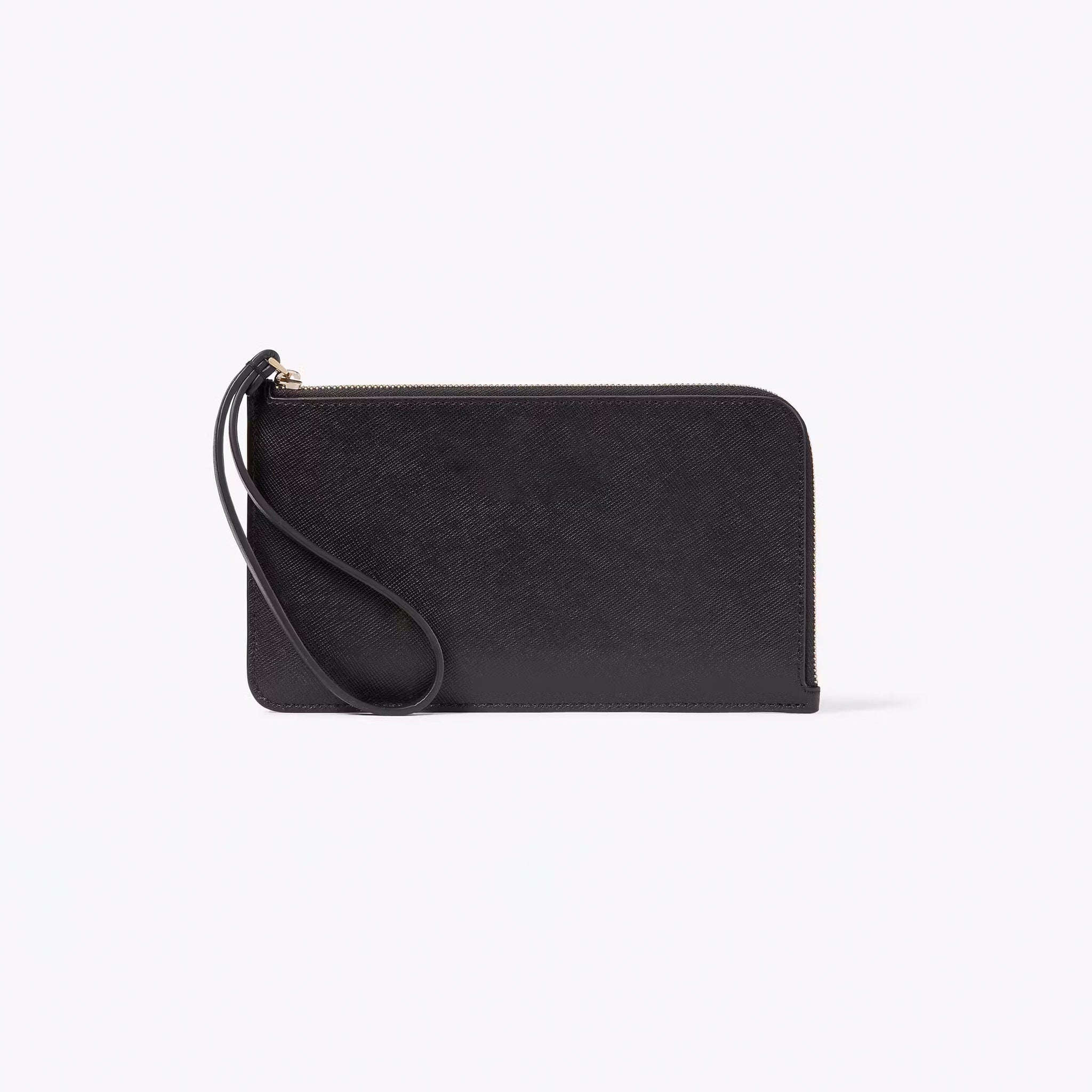Women's Saffiano L-Zip Wrist Leather Wallet
