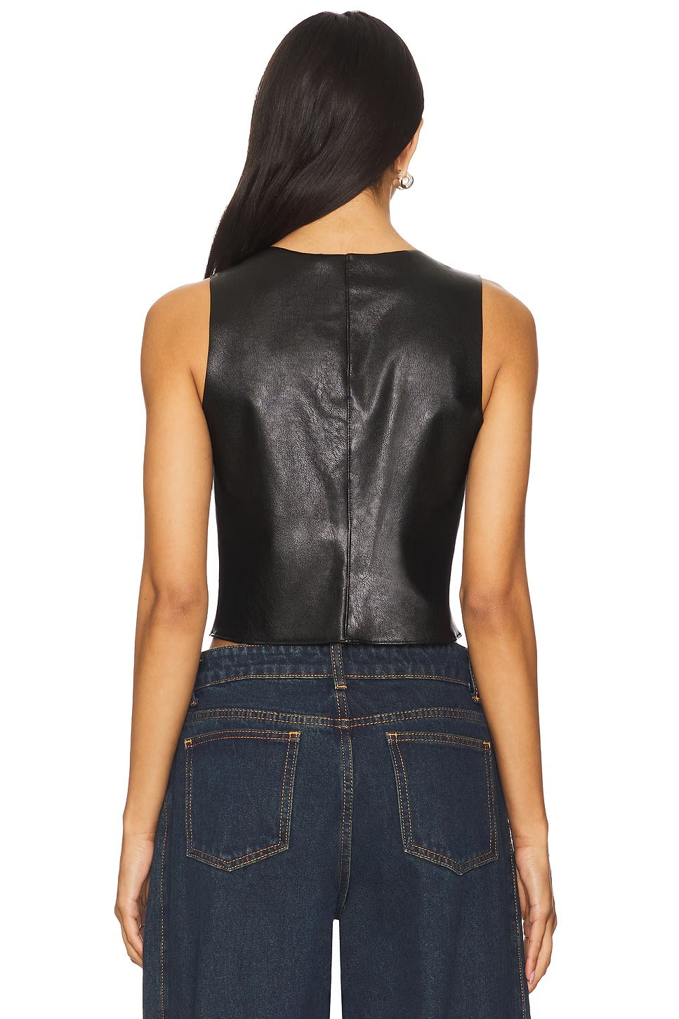 Women's Shell Leather Top