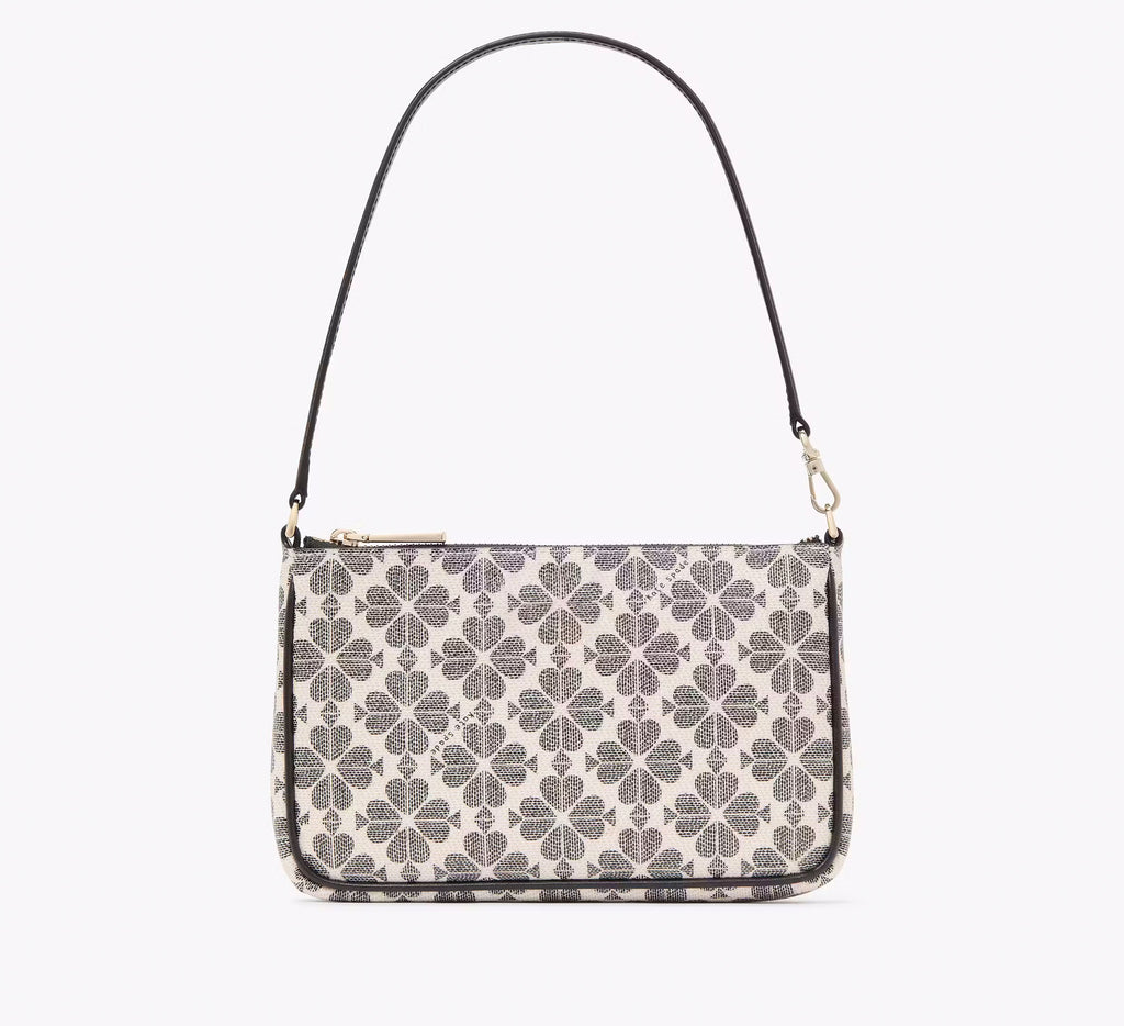 Women's Spade Flower Convertible Wristlet Leather Wallet