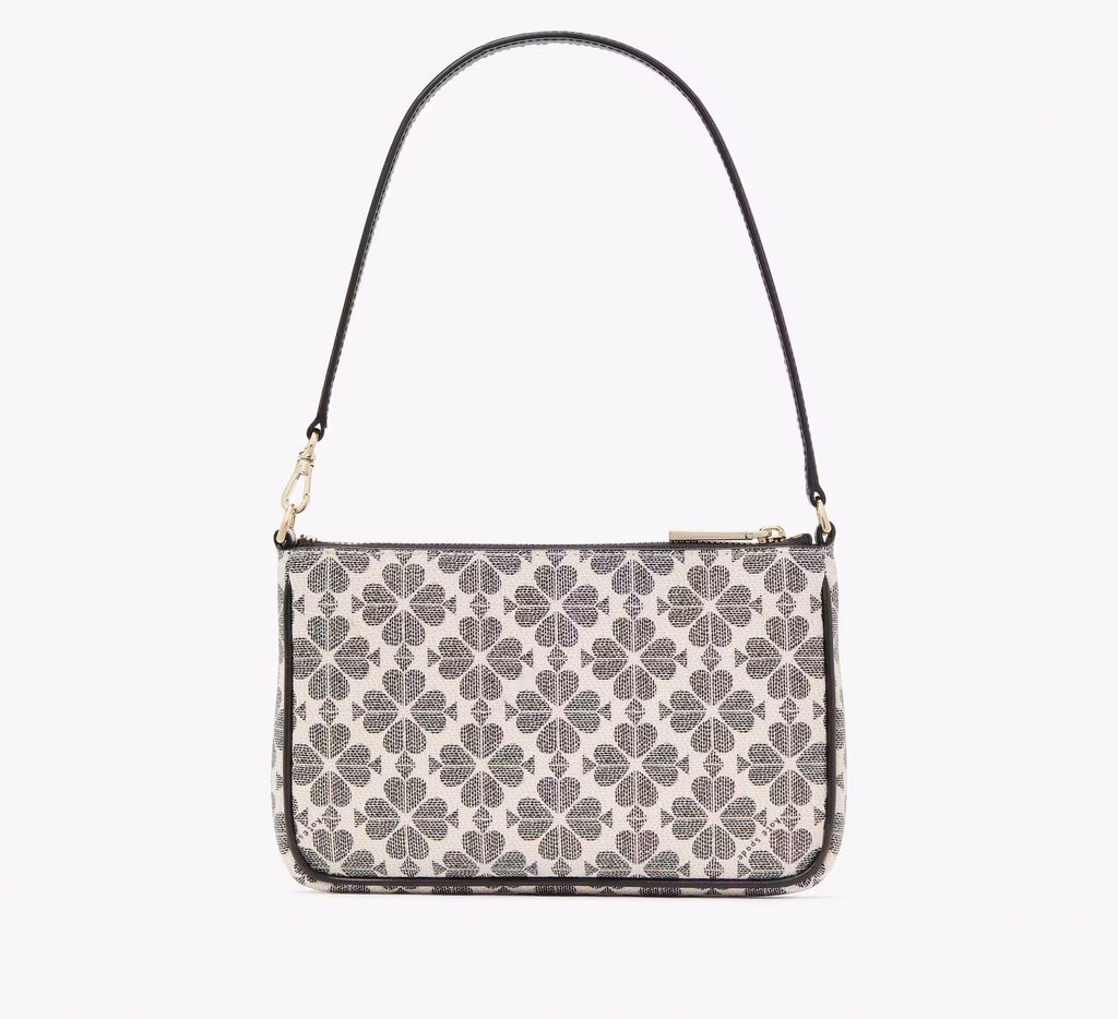 Women's Spade Flower Convertible Wristlet Leather Wallet