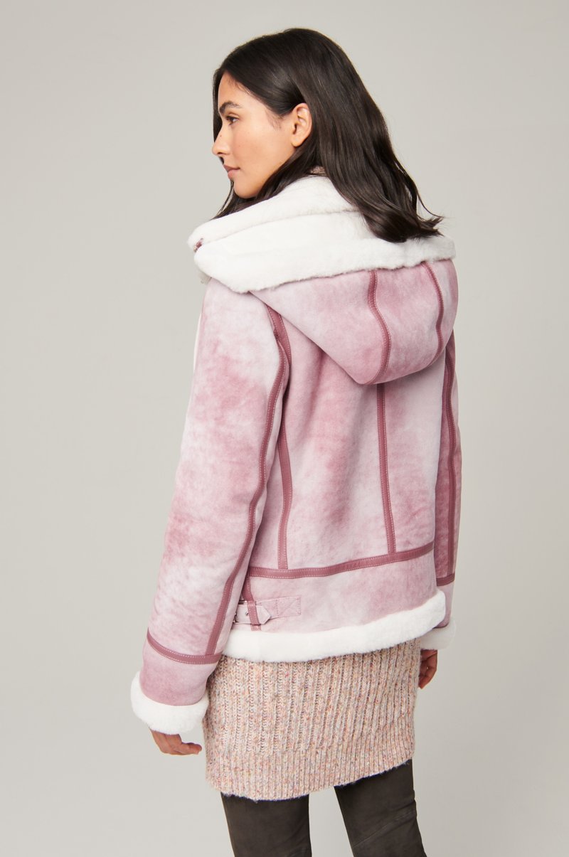 Women's Special Edition B-3 Bomber Fur & Shearling Jacket