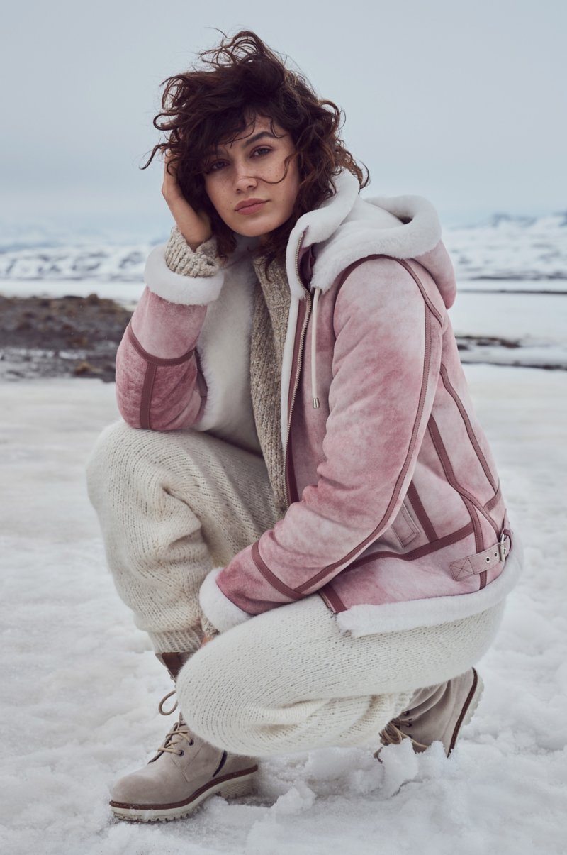 Women's Special Edition B-3 Bomber Fur & Shearling Jacket