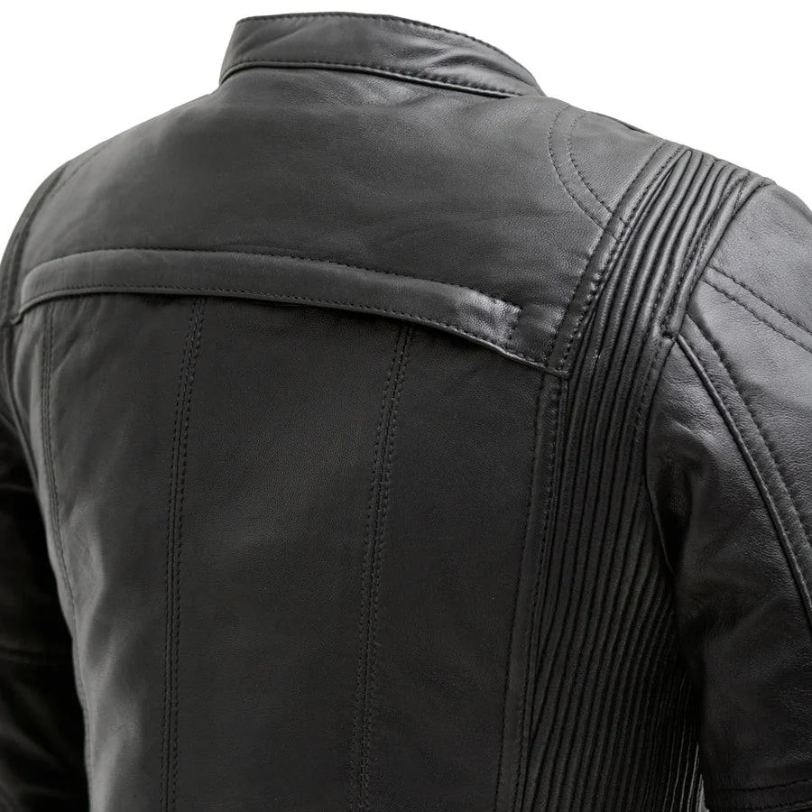 Women's Superstar Motorcycle Leather Jacket