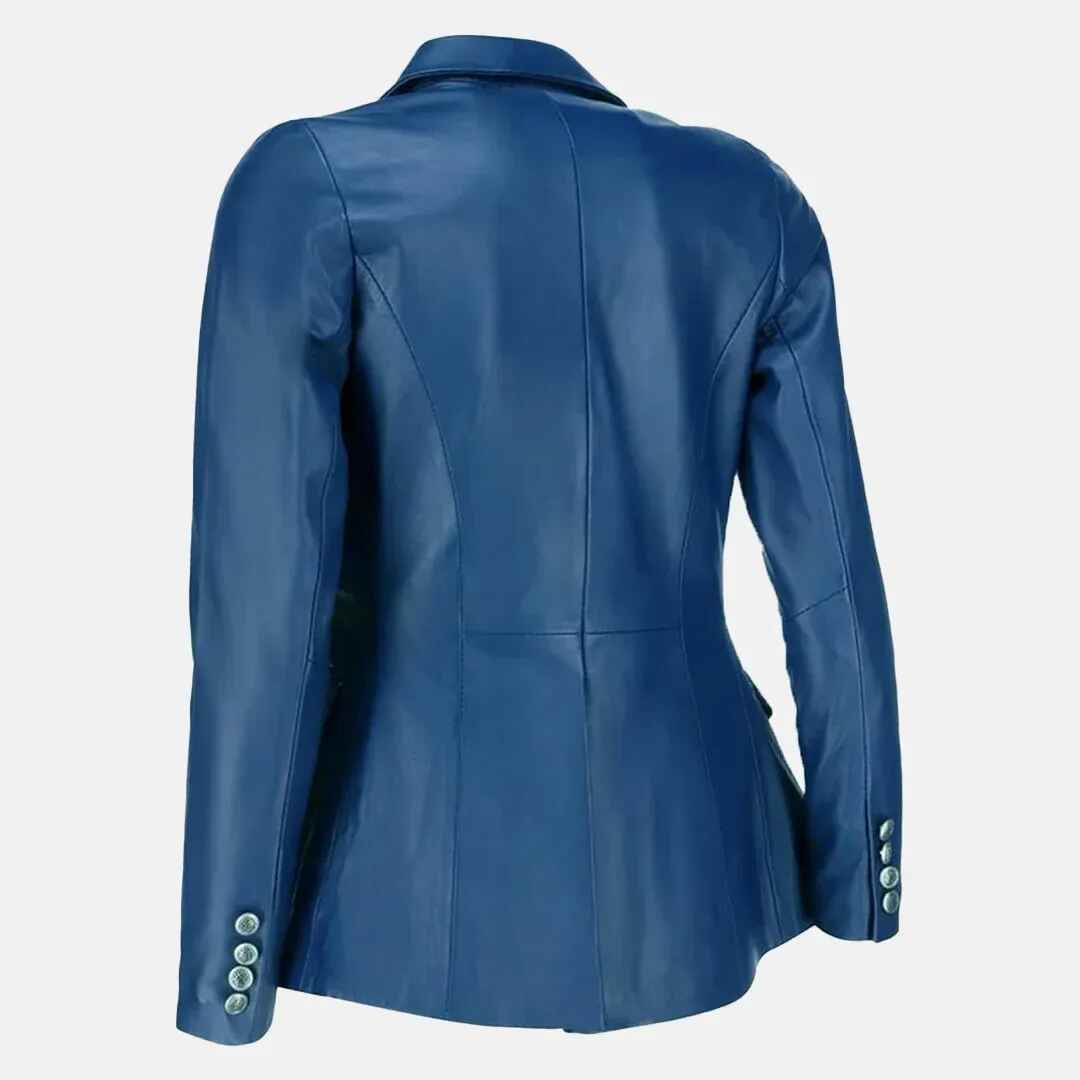 Women's Swelte Norma Leather Blazer