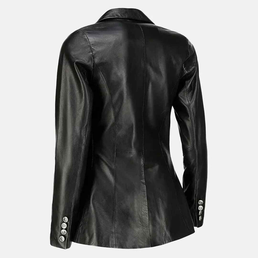 Women's Swelte Norma Leather Blazer