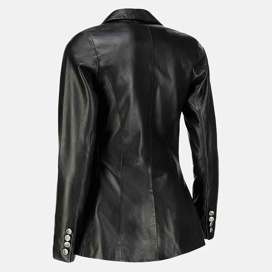 Women's Swelte Norma Leather Blazer