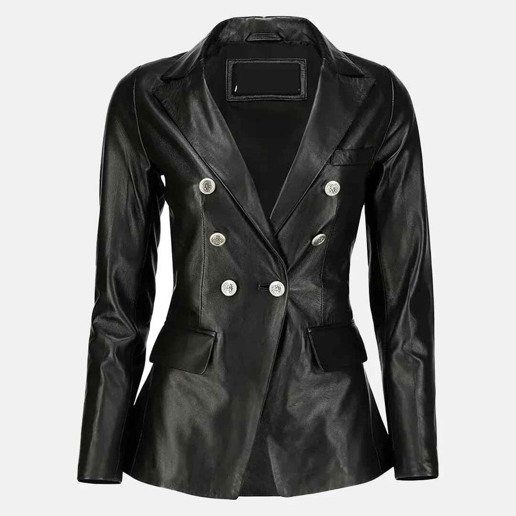 Women's Swelte Norma Leather Blazer