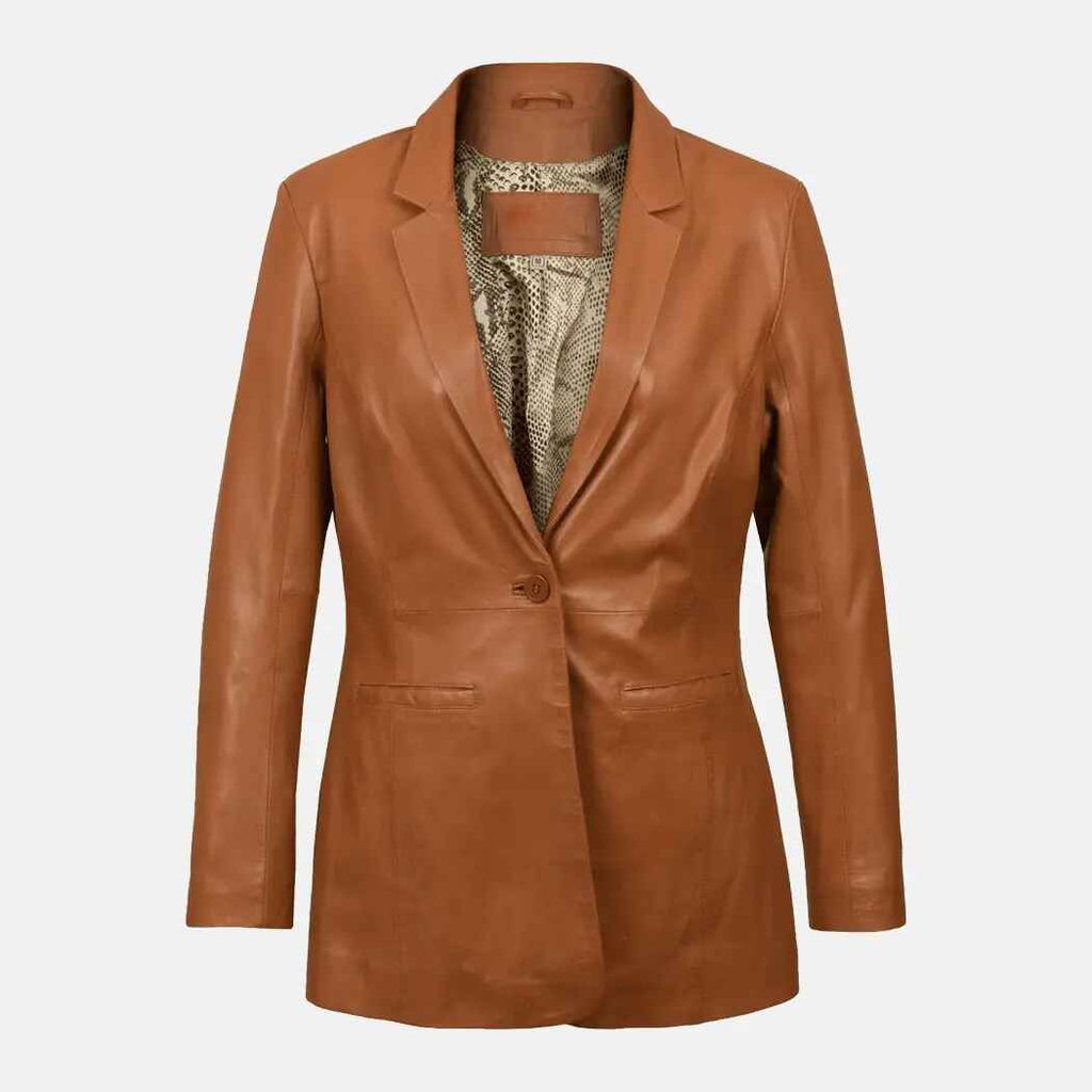 Women's Vogue Velocity Leather Blazer