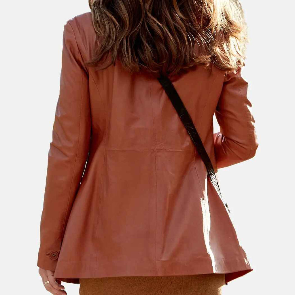 Women's Vogue Velocity Leather Blazer
