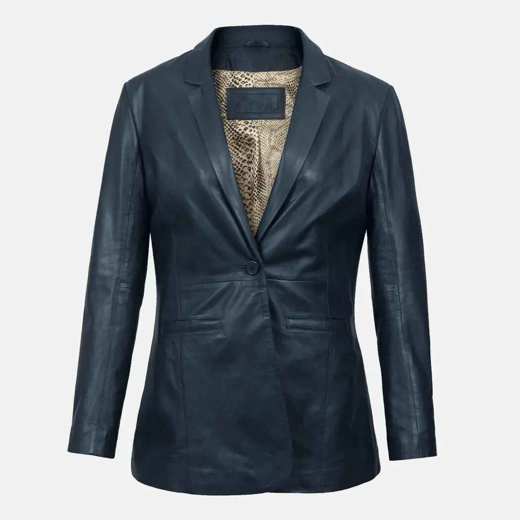Women's Vogue Velocity Leather Blazer