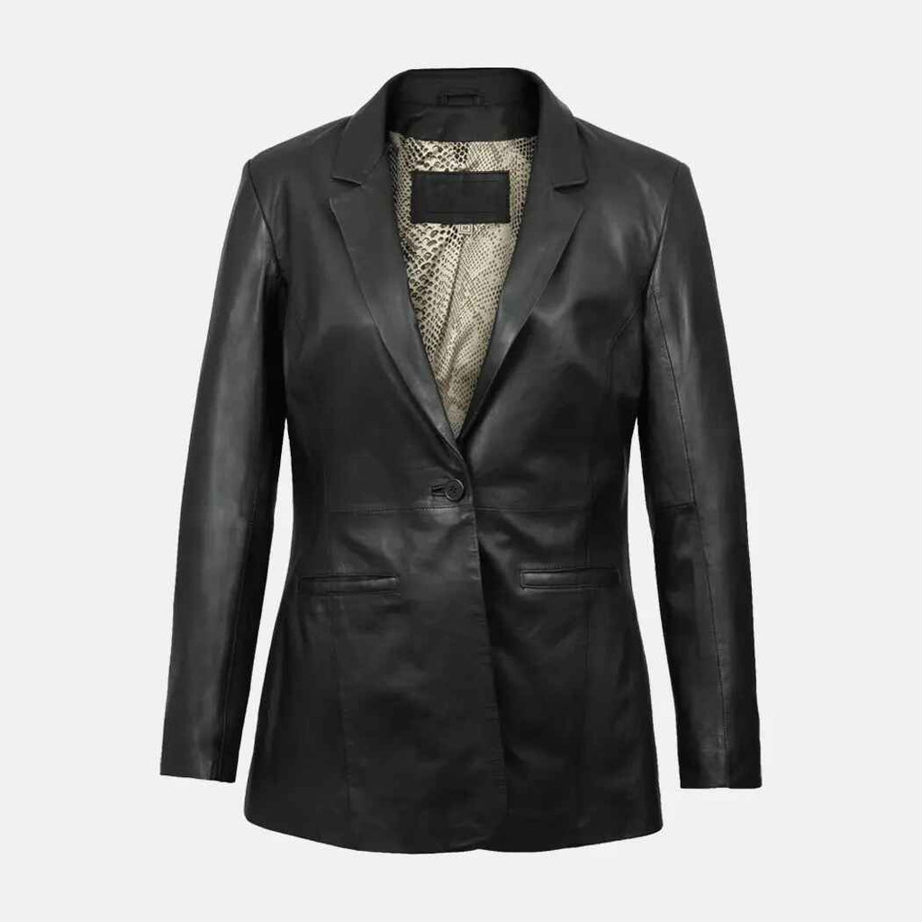 Women's Vogue Velocity Leather Blazer