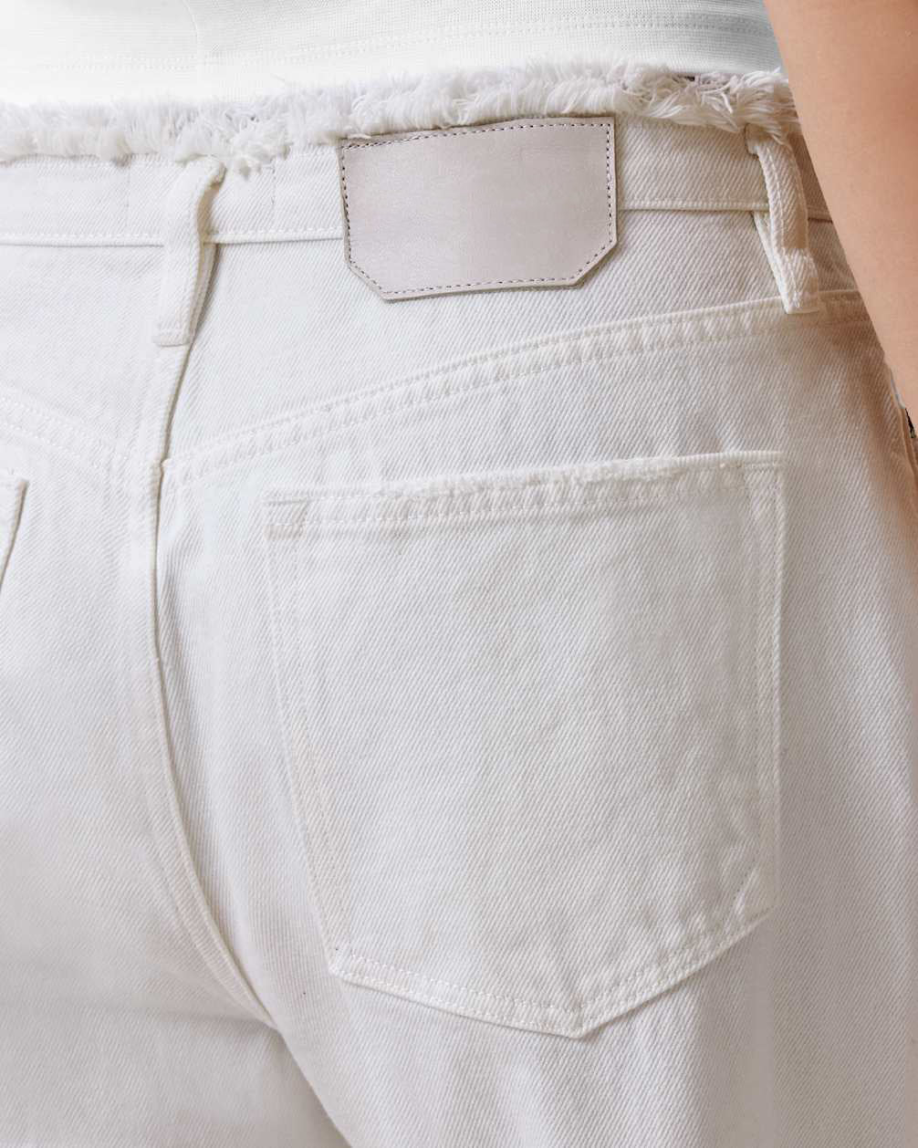 Women's White Denim Jeans