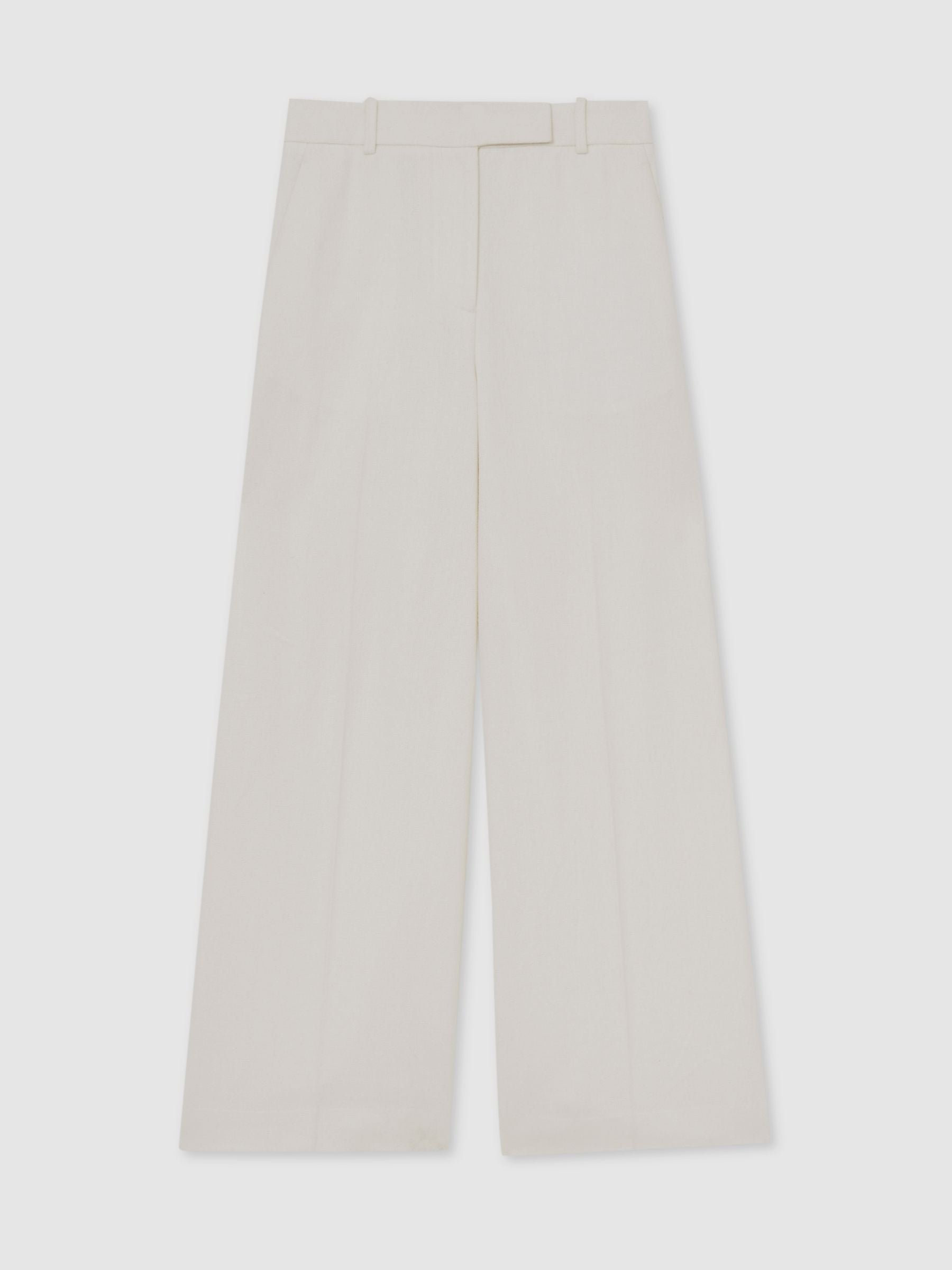 Women's Wide Leg Linen Blend Pant