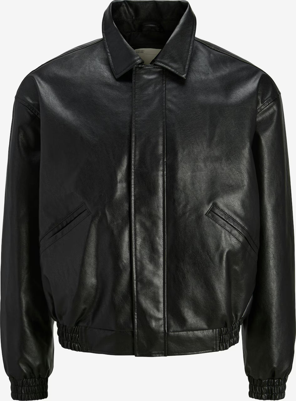 JCOChrome Men's Leather Jacket