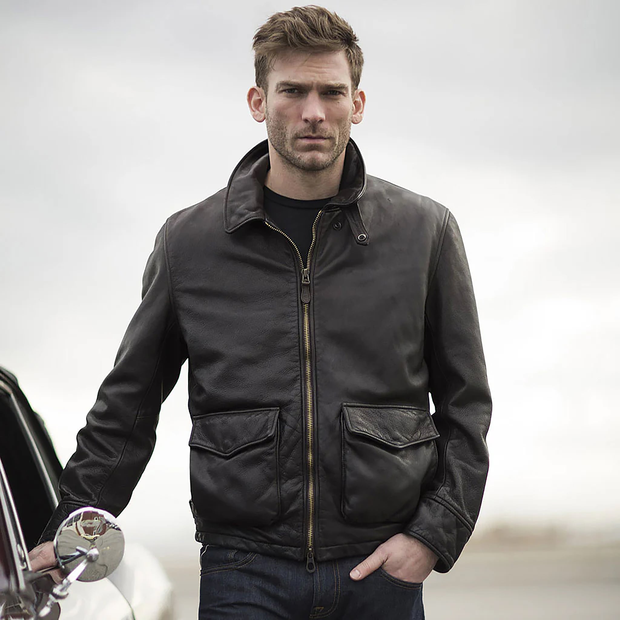 Division Commander’s Leather Tanker Jacket