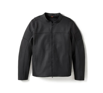 Men's Black Leather Jacket